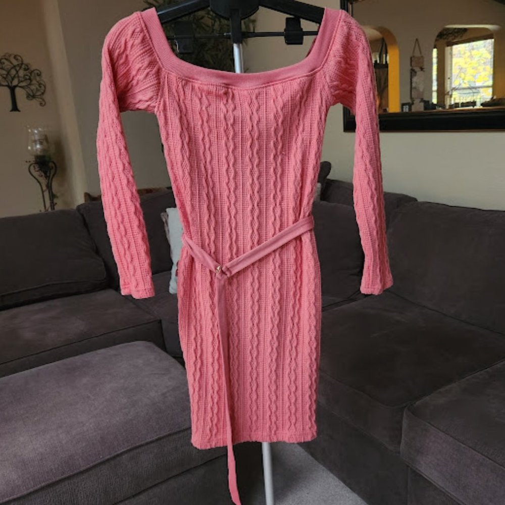 NWT Kaylee Kollection sz large sweater dress